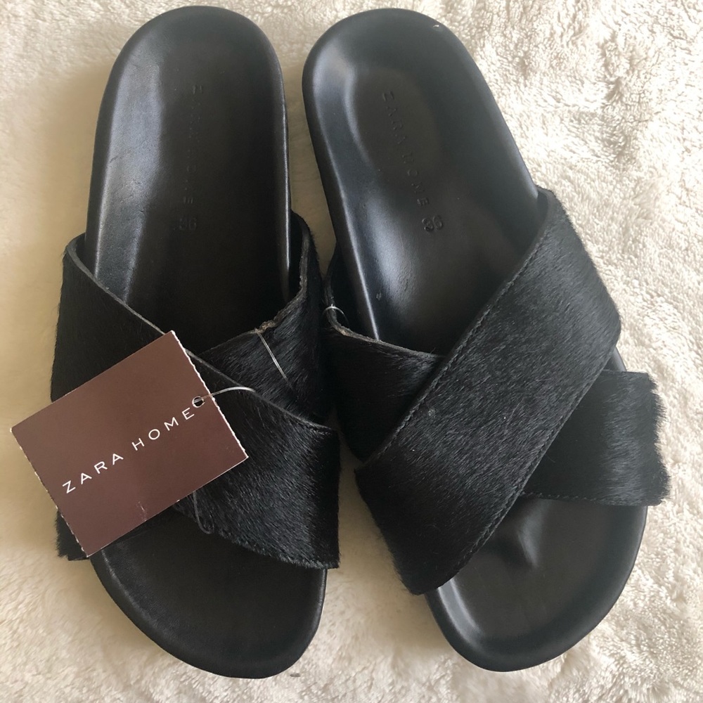 Zara slippers NEW with tags